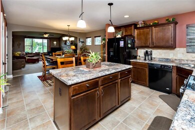 Desirable open floor plan to entertain your guest 