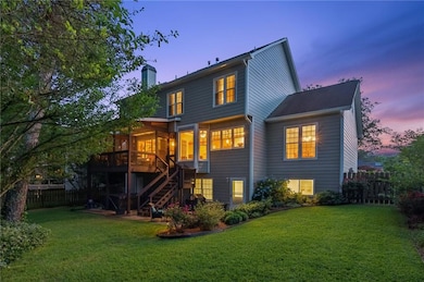 Spacious Fenced Back yard