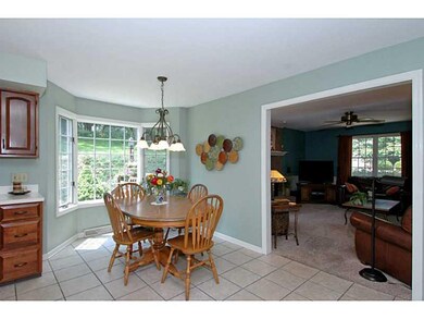 Kitchen. BREAKFAST NOOK WITH BAY WINDOW
