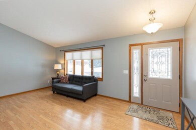 The large picture window brings plenty of natural 