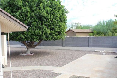 Back yard RV parking