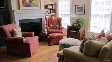 Living Room with Gas Fireplace