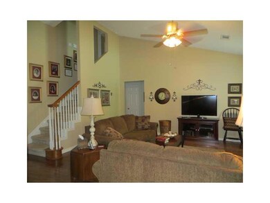 Den/Family/Great Room. 2nd VIEW OF DEN/STAIR CASE