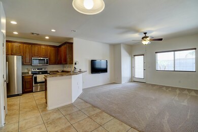 Family room view
