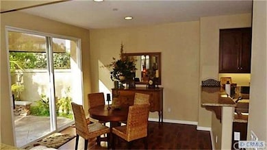 Spacious semi-formal Dining Room off Kitchen