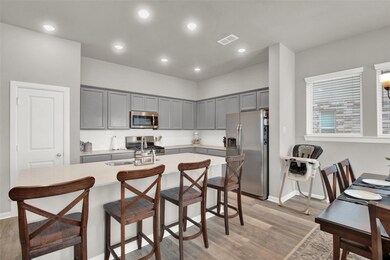 Another view of the kitchen from the entrance to t