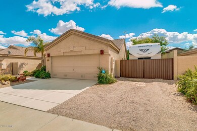 Front of Home with RV Gate