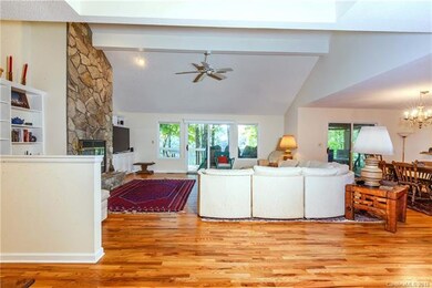 Beautiful hardwoods and vaulted ceilings