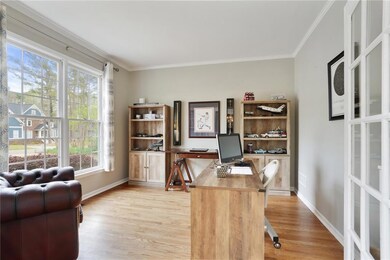 This office offers a great view as well as privacy