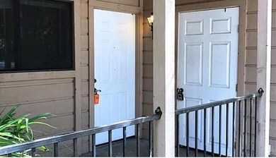 Doorway to property