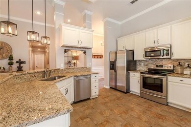 This kitchen makes entertaining a breeze with its ample counter space.