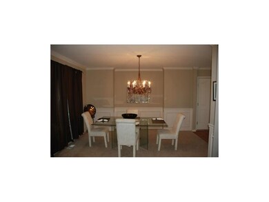 Formal dining room with nook for hutch.
