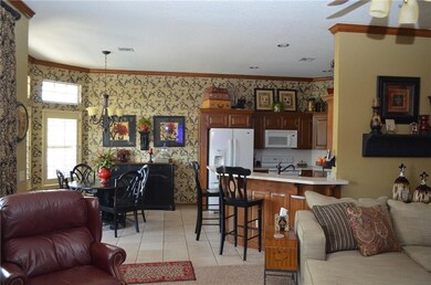 Second dinning room is 11'X11' opens to kitchen an
