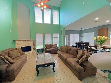 High Ceilings in Living area