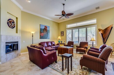 Great room fire place