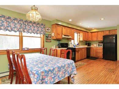 Dining Room. First floor is open...
