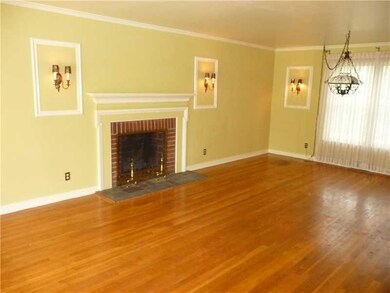 Living Room. The huge living room features a gas l