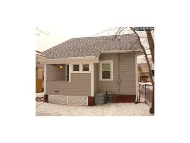 REAR VIEW W/PORCH AREA