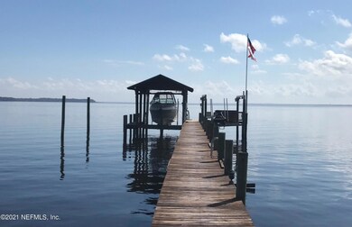 View of the dock