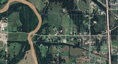 Aerial overview of property's location