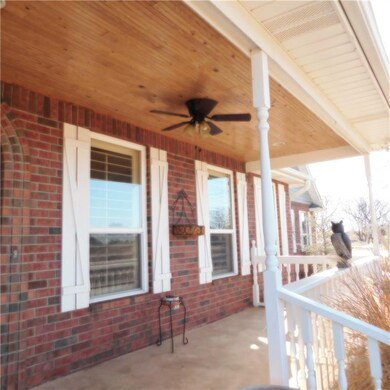 Another view of front porch
