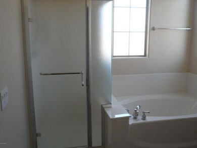 master w/ separate tub and shower