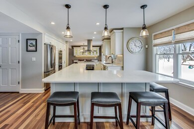 Remodeled kitchen!  Enormous island perfect for en