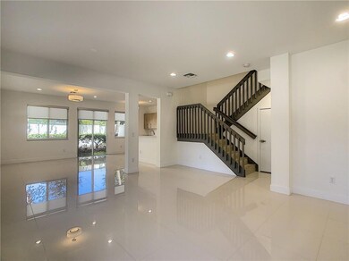24x24 porcelain tile throughout the first floor