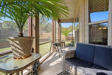 The Screened Porch provides the perfect spot for morning coffee or weekend grilling.