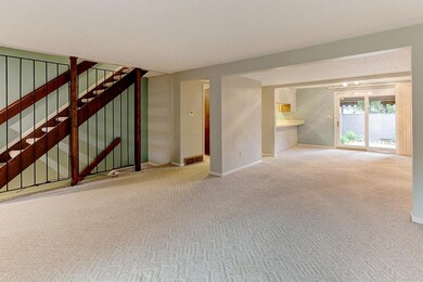 1st Floor living and dining rooms