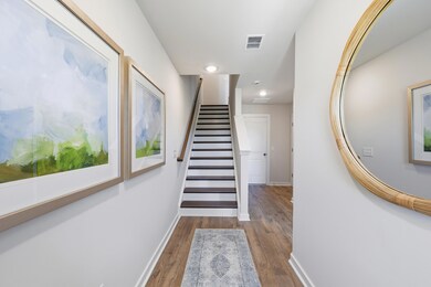 Staged Foyer