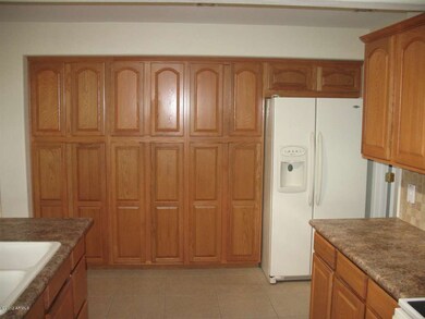 Huge pantry and kitchen cabinets