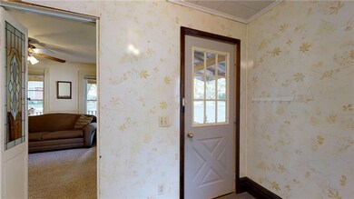 Coat room/side entryway