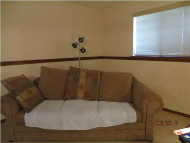 Large living room on lower level