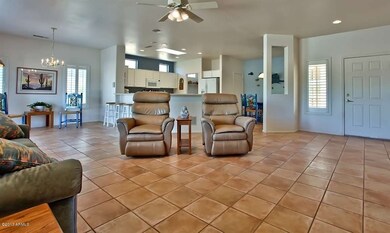 Family Room view  to Kitchen