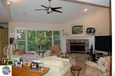 Fireplace is currently wood burning but has gas va