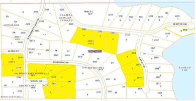 Kalmbach Lot Map