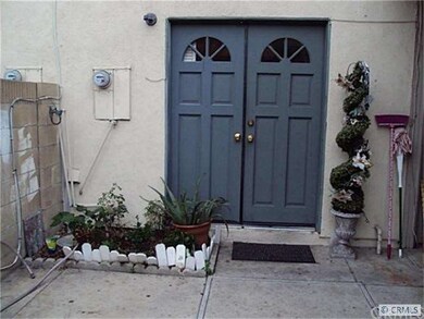 Front entrance to unit