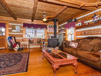 Enjoy the warm wood stove in the winter.
