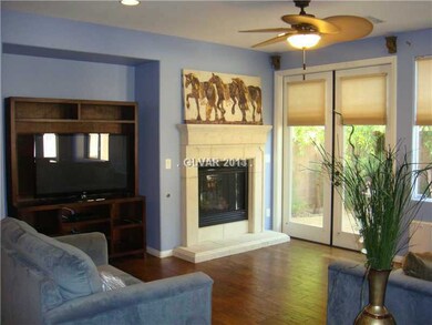 Den. Great Room Features Rich Hardwood Flooring, C