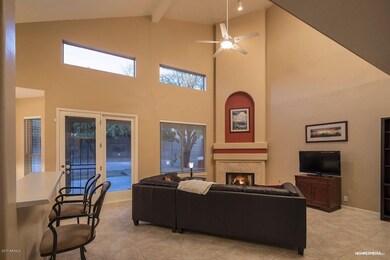 Family Room with Gas Fireplace