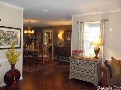 View from Formal Living Room to Formal Dining Room