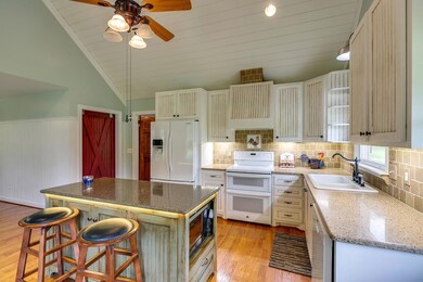 Spacious and bright kitchen with lots of natural light