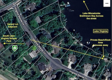 The Deeded Lake Access that is a 2 minute walk away/4 houses east down the street ONLY has 20 homes with access to it AND 10 of those are already meaning just 9 other off-water homes might use it. Typically up to 3 neighbors have 3 boats = ROOM FOR-U