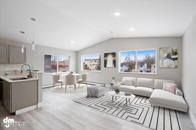 Unit B living/dining
