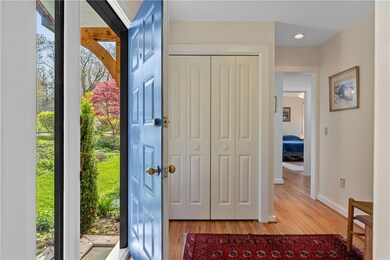 Front entry and coat closet
