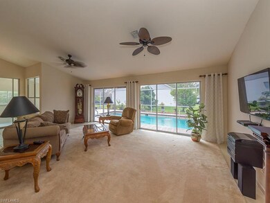 Large, bright living room