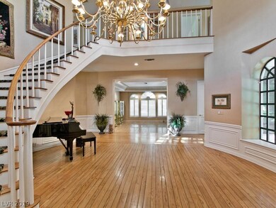 Entry looking into formal living room