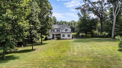 Front of Home on 1 Acre Golf Course lot