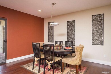 Dining area in great rm